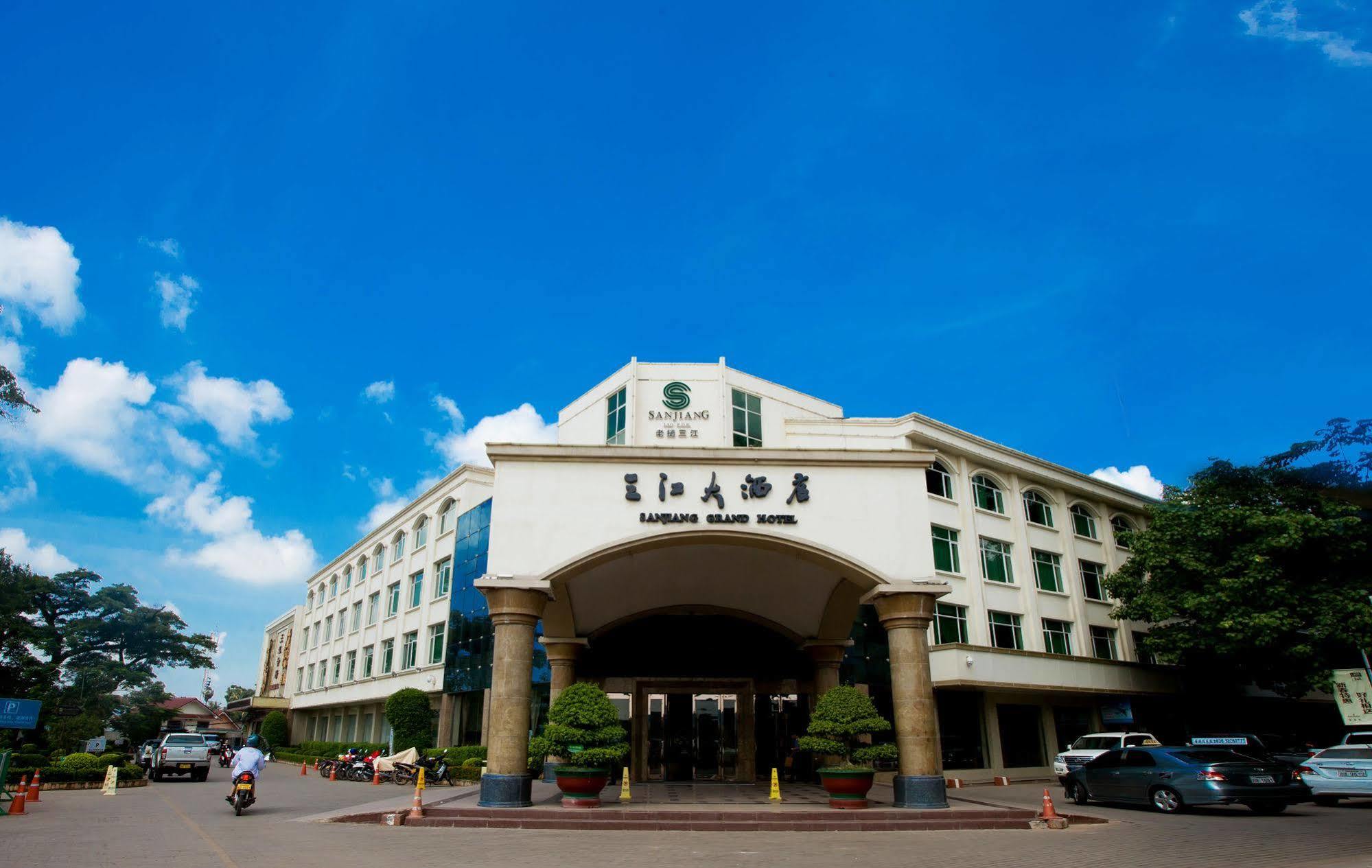San Jiang Grand Hotel Vientiane Exterior foto